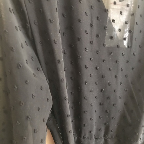 Black Mini Dress - Picture 3 of 3